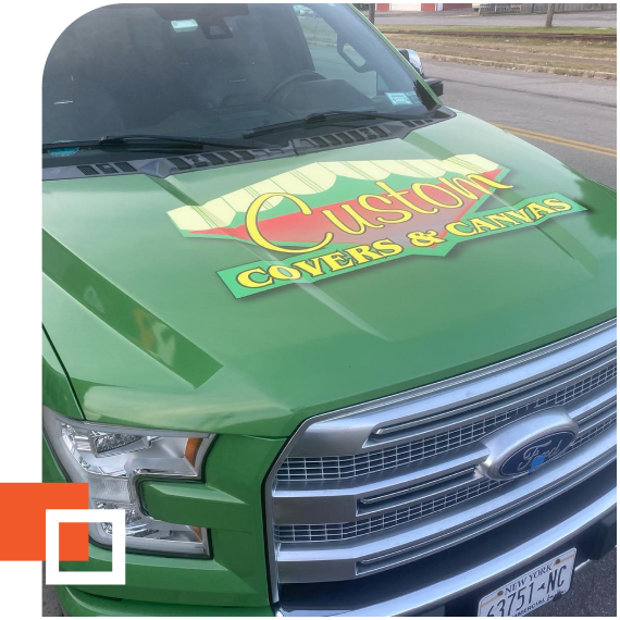 Custom car wrap in Buffalo New York