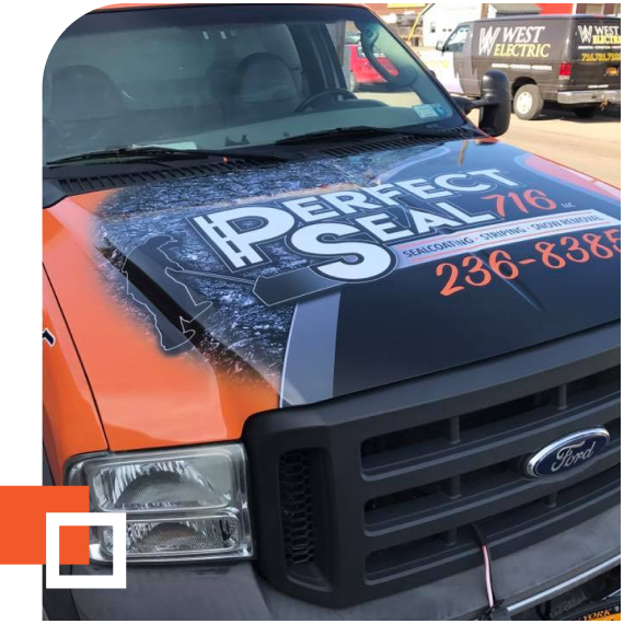 Perfect Seal 716 van hood wrap